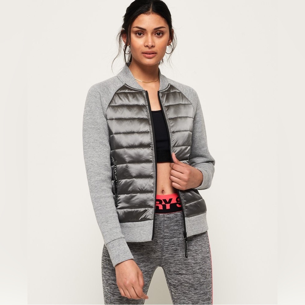 SuperDry core gym‎ tech hybrid jacket size 4